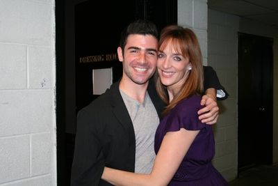 Adam Kantor and Julia Murney

 Photo