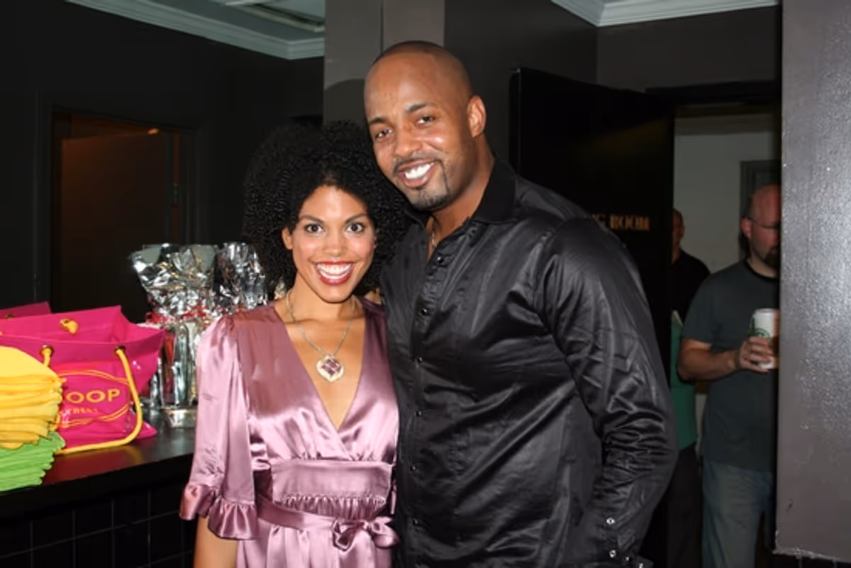 Karla Mosley and Kris Coleman at Backstage at the DRIFT Benefit