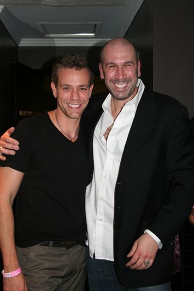 Adam Pascal and Jeremy Schonfeld

 Photo