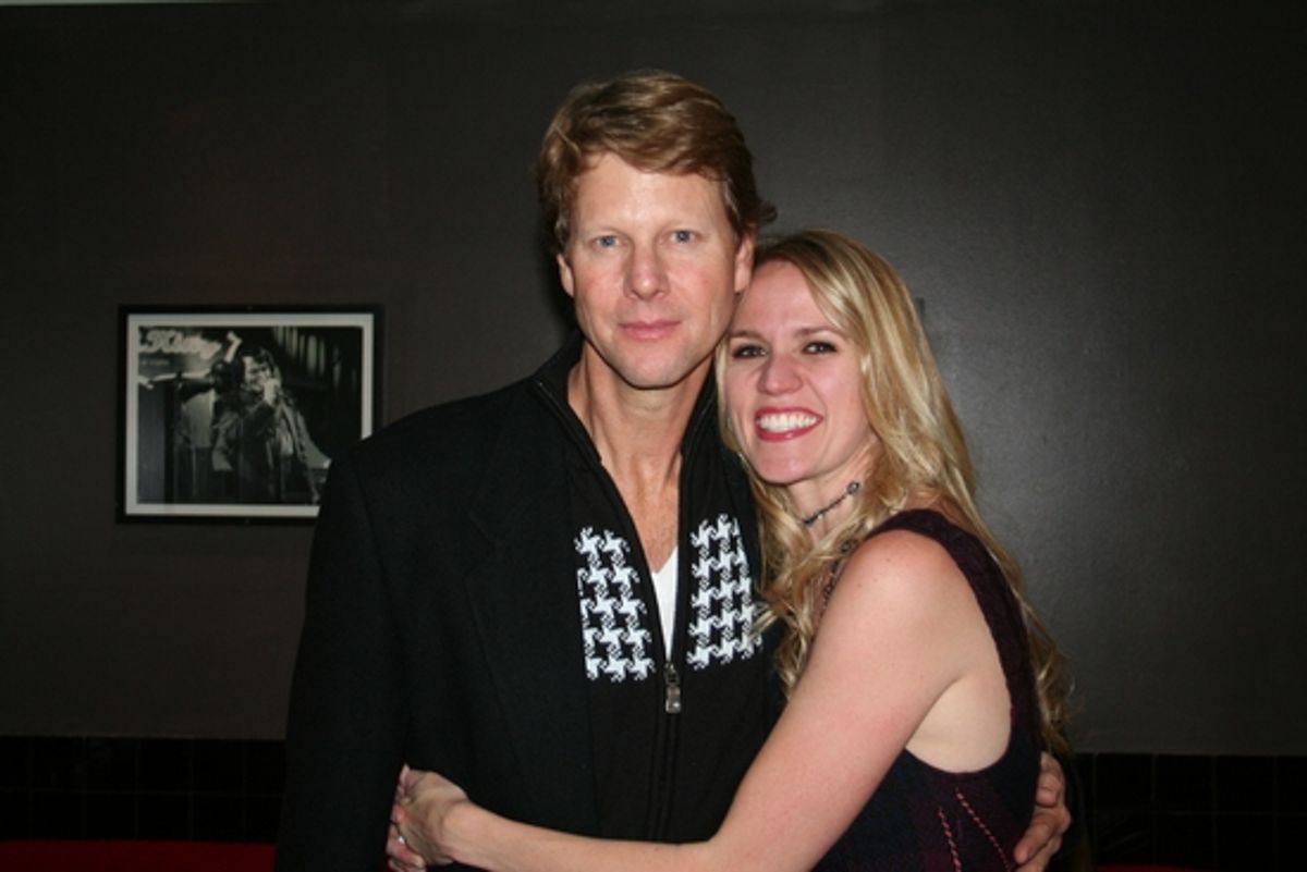 Alan Campbell and Lauren Kennedy

 at 