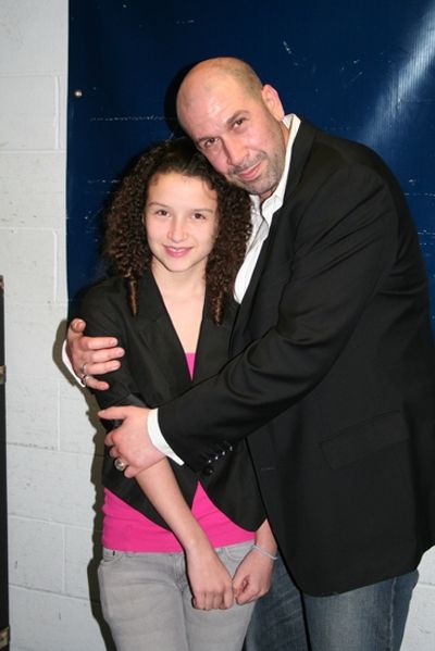 Jeremy Schonfeld with his daughter

 Photo