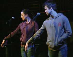 Laura Benanti and Gavin Creel Photo