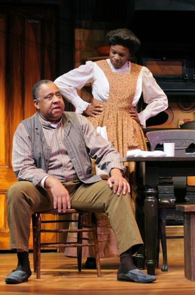 Barry Shabaka Henley and Kim Staunton Photo