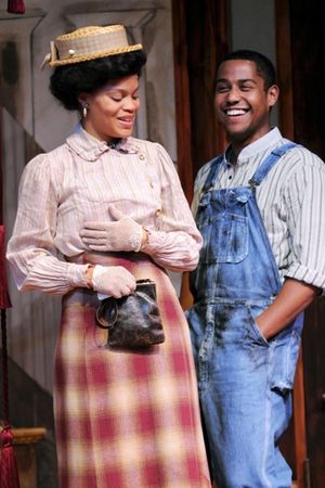 Tiffany Michelle Thompson and Don Guillory @ BroadwayWorld Tiffany Michelle Thompson and Don Guillory Photo