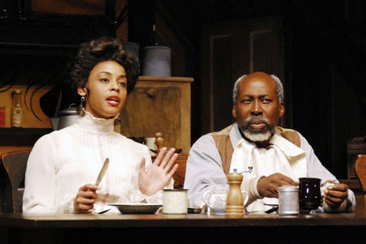 Erica Peeples and Brent Jennings at 