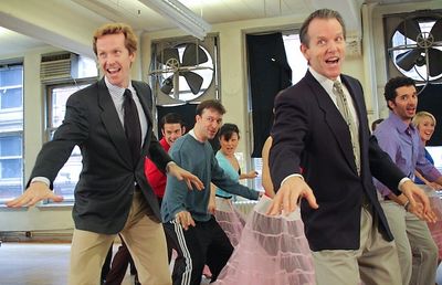 Jeffry Denman, Stephen Bogardus, and the Ensemble

 Photo