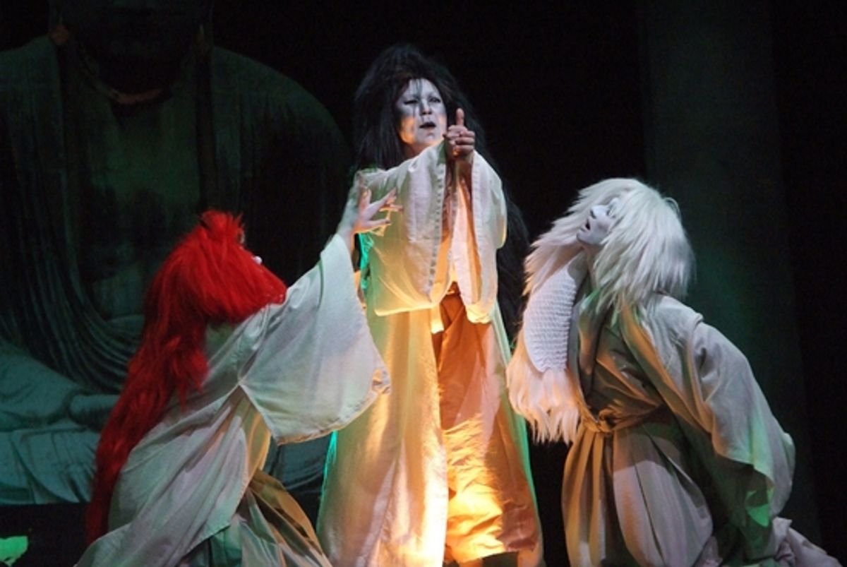 Emi F. Jones, Shigeko Suga and Claro Austra at 