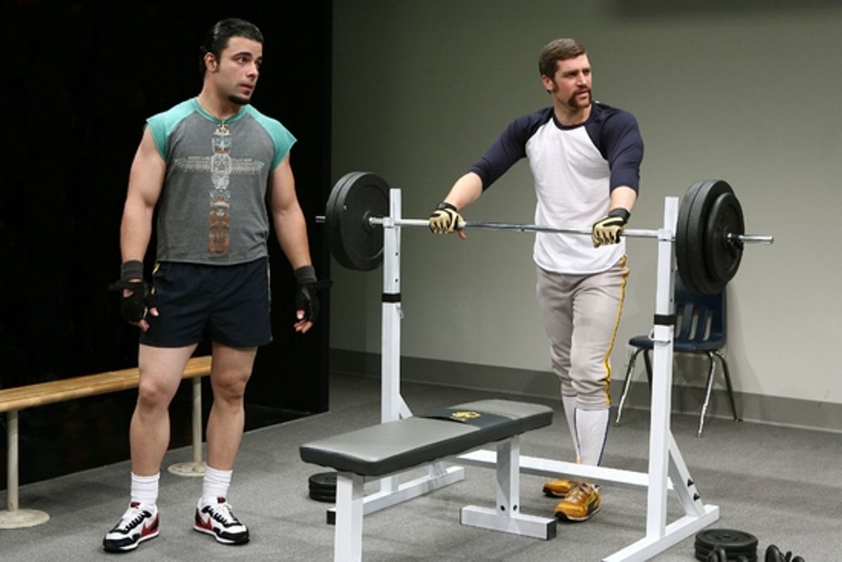 James Martinez as 'Raul' and Jeremy Davidson as 'Kent'  at 