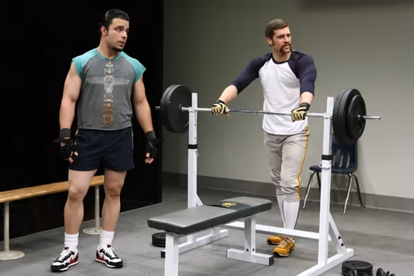 James Martinez as 'Raul' and Jeremy Davidson as 'Kent'  Photo