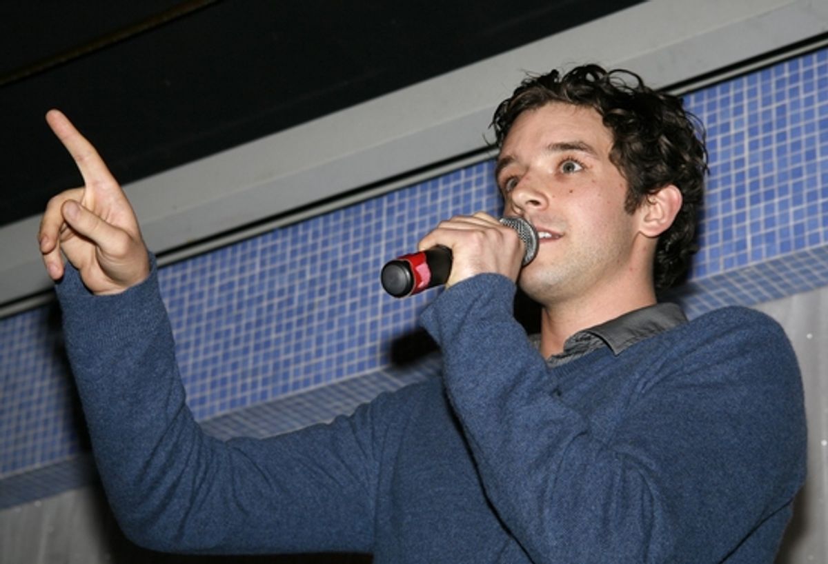 Michael Urie at Patti LuPone Surprises at SPLASH!