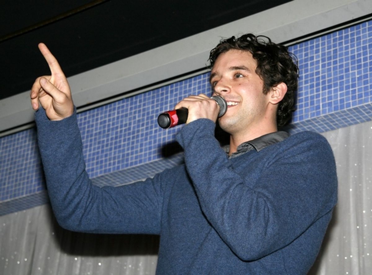 Michael Urie at Patti LuPone Surprises at SPLASH!