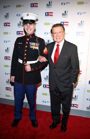 Regis Philbin and Service Man @ BroadwayWorld Regis Philbin and Service Man Photo