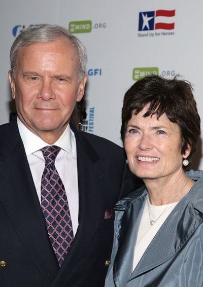 Tom Brokaw and Meredith Brokaw Photo