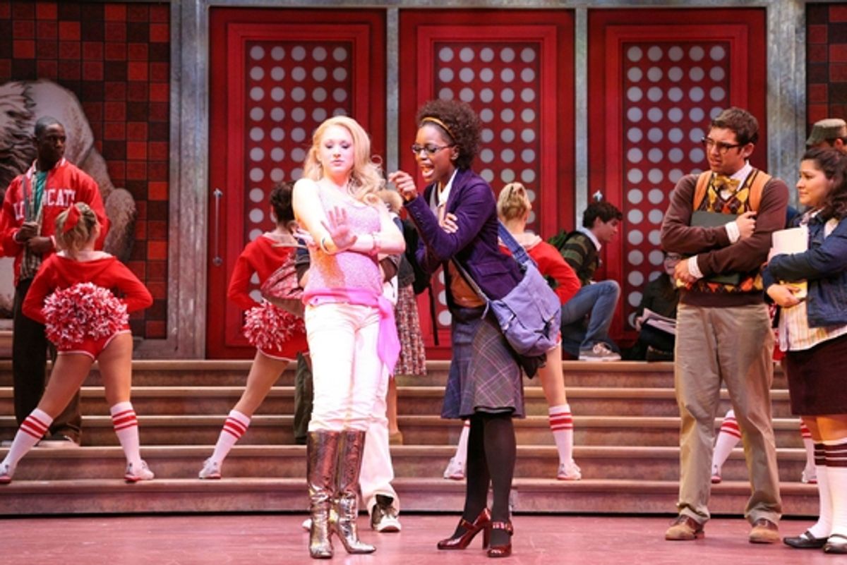 Sean Samuels (Zeke), Bailey Hanks (Sharpay), Krystal Joy Brown (Taylor), Dennis Necsary, Sam Kiernan and Joline Mujica
 at 