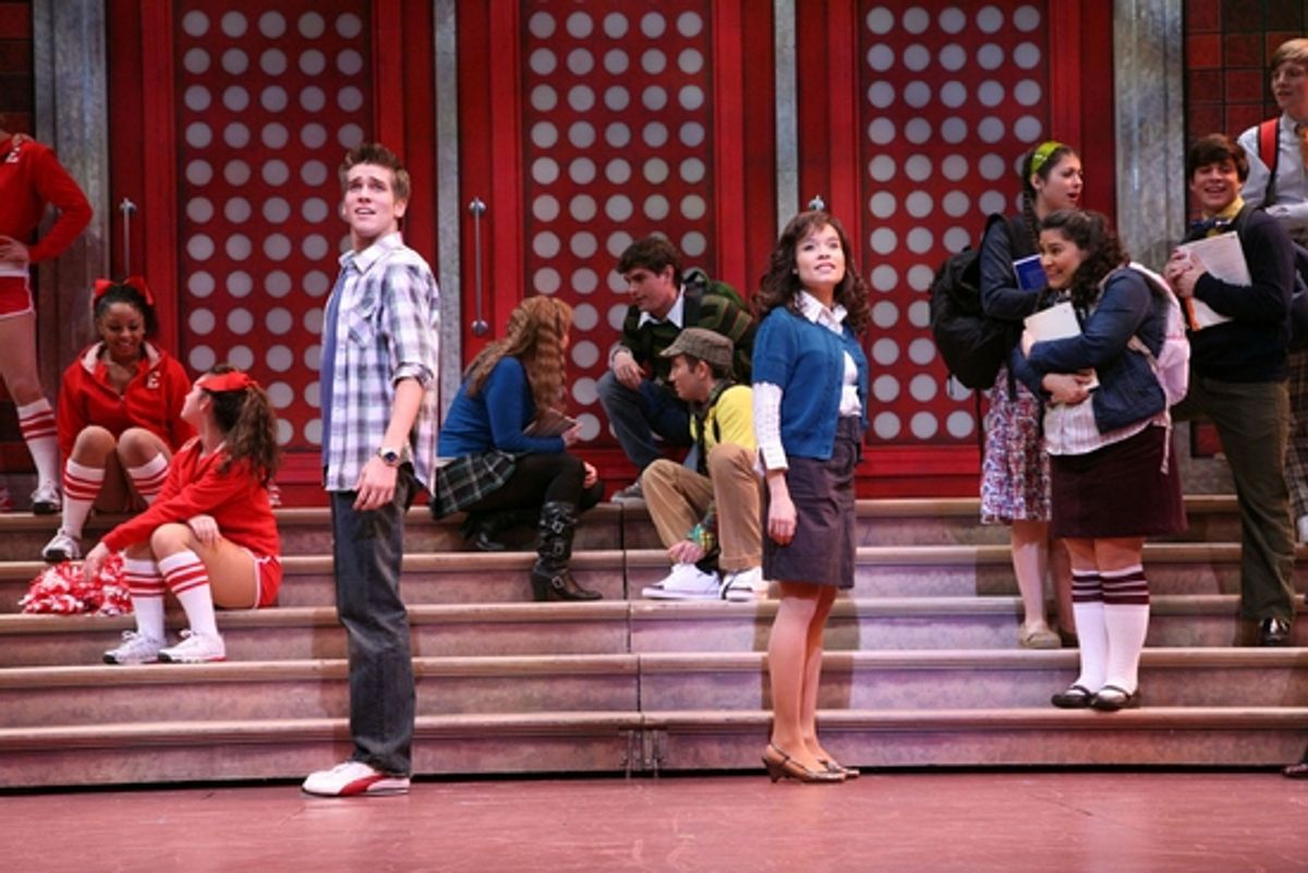 Charity Sharday De Loera, Brittany Conigatti, Chase Peacock (Troy), Marissa Joy Ganz, Dennis Necsary, Joseph Morales, Sydney Morton (Gabriella) Krista Pioppi, Adrian Arrieta and Spencer Kiely
 at 