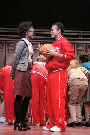 Krystal Joy Brown (Taylor) and Justin Keyes (Chad) @ BroadwayWorld Krystal Joy Brown (Taylor) and Justin Keyes (Chad) Photo