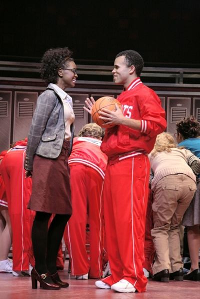 Krystal Joy Brown (Taylor) and Justin Keyes (Chad) Photo