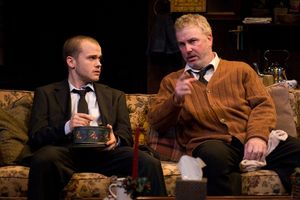 Stephen Louis Grush (Mark) and William Petersen (John) Photo