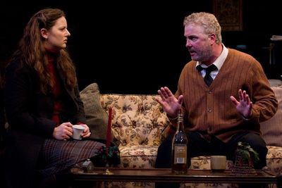 Nicole Wiesner (Mary) and William Petersen (John) Photo
