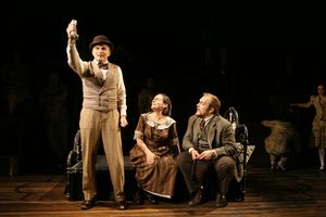 Michael Cerveris, Alma Cuervo, and Alexander Gemignani Photo