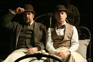 Alexander Gemignani, left, and Michael Cerveris, righ @ BroadwayWorld Alexander Gemignani, left, and Michael Cerveris, righ Photo