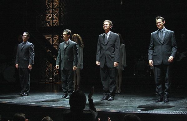 Dominic Nolfi, Dominic Scaglione Jr., Sebastian Arcelus and Matt Bogart

 Photo