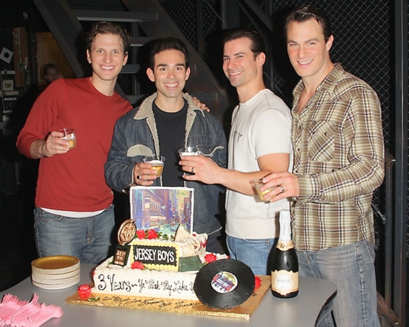 Photo Coverage: JERSEY BOYS Celebrates 3 Big Years on Broadway  Image