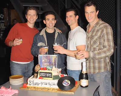 Sebastian Arcelus, Dominic Scaglione Jr., Dominic Nolfi, and Matt Bogart

 Photo