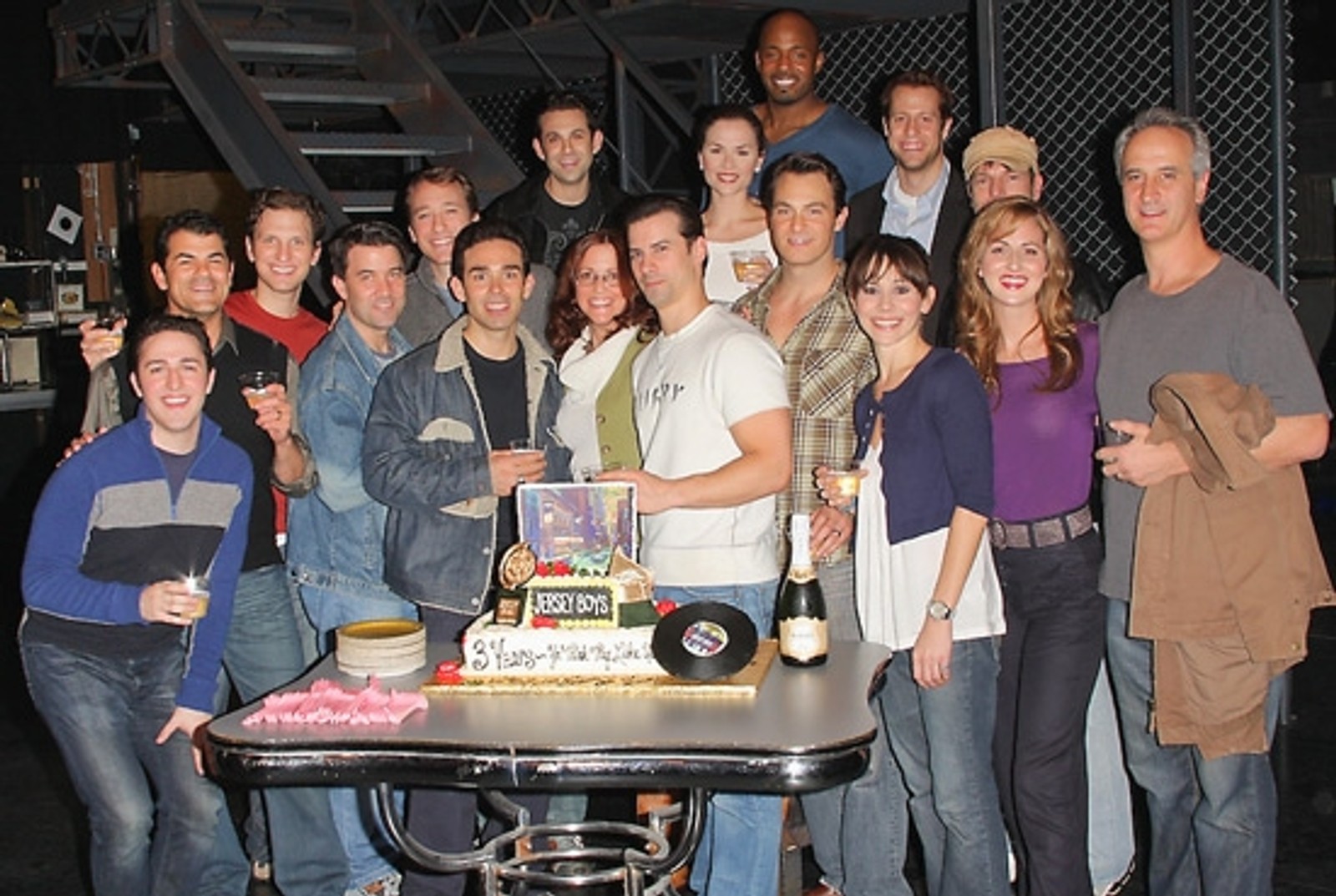 Photo Coverage: JERSEY BOYS Celebrates 3 Big Years on Broadway — photo 8 of 9