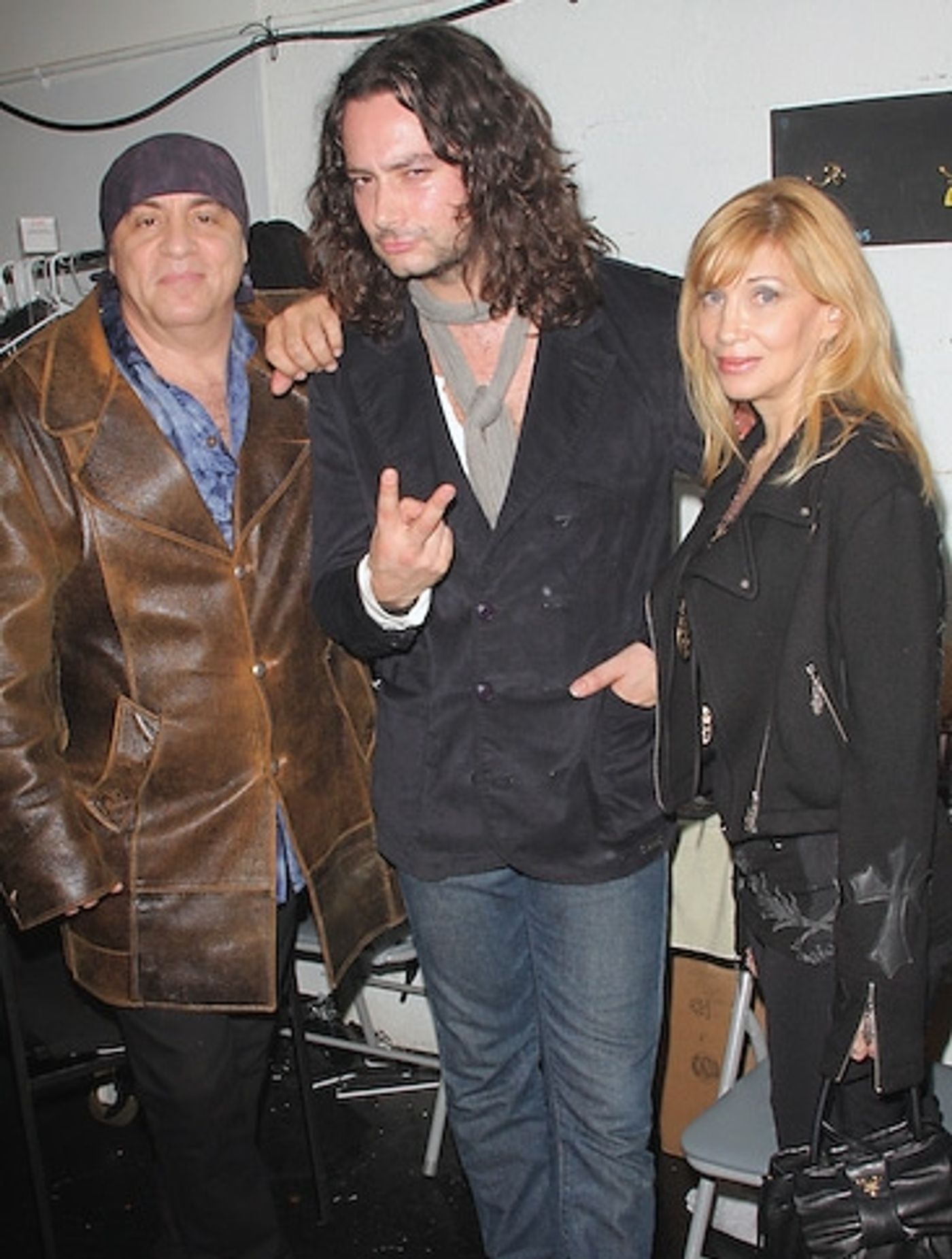 Photo Coverage: Steven Van Zandt visits ROCK OF AGES  Image