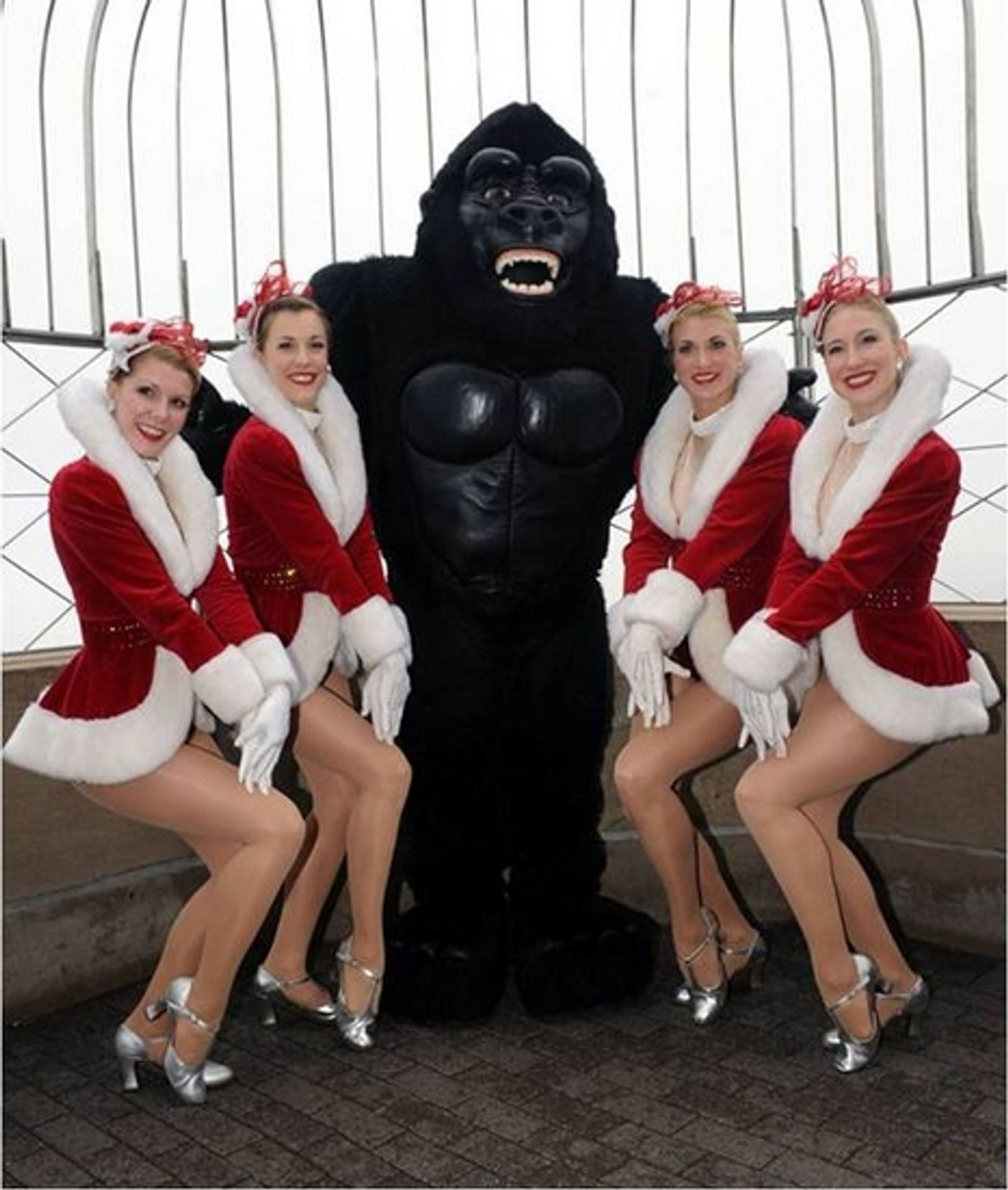 Photo Flash: Rockettes Light Empire State Building Photo Flash: Rockettes Light Empire State Building Image