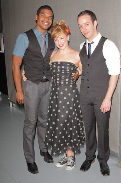 Max Kumangai, Chandra Lee Schwartz, and Matt Schock
 Photo
