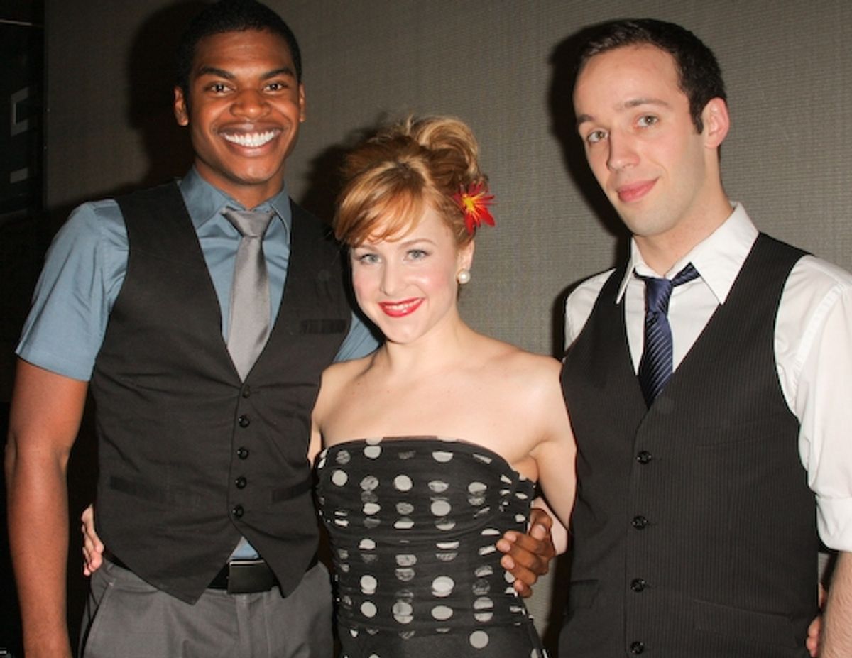 Max Kumangai, Chandra Lee Schwartz, and Matt Schock
 at 