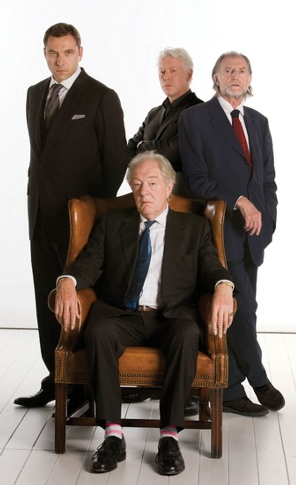 David Walliams, Nick Dunning, David Bradley and Michael Gambon Photo