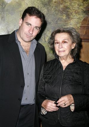 Zoe Caldwell and her son Charlie

 Photo