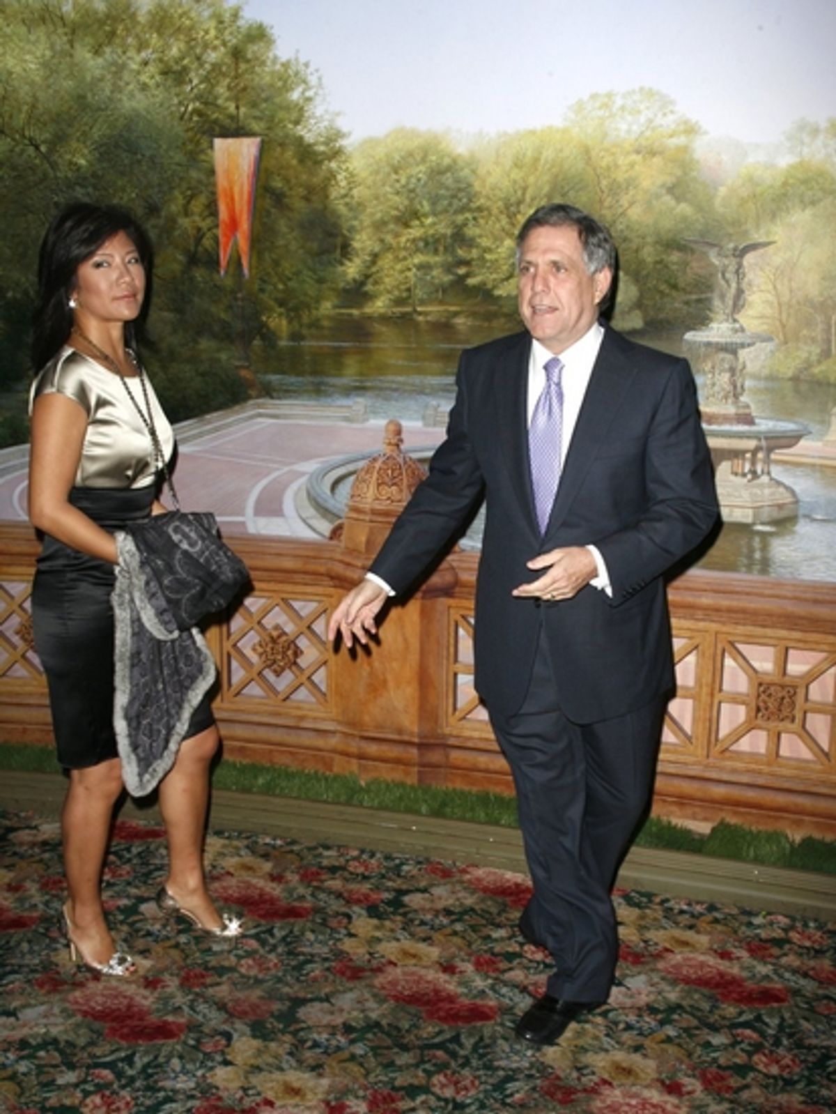 Julie Chen and Leslie Moonves

 at 
