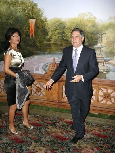 Julie Chen and Leslie Moonves

 Photo