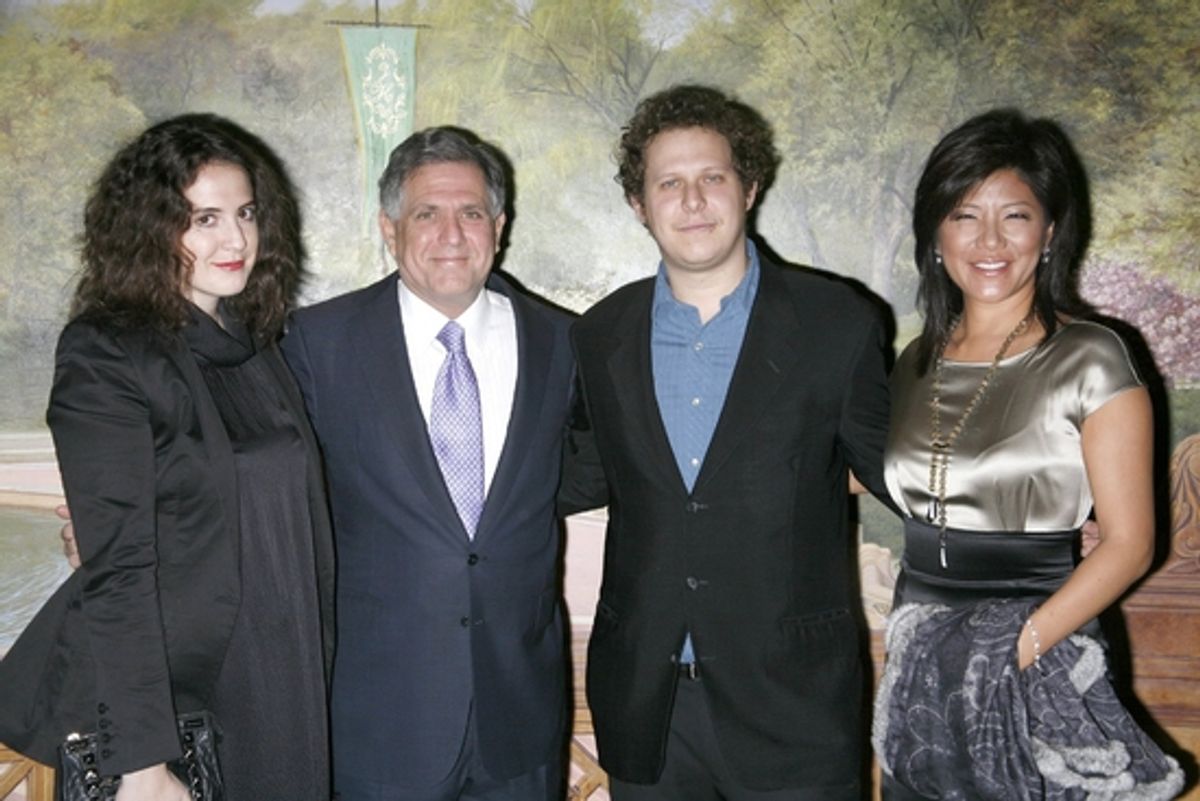 Julie Chen and Leslie Moonves with daughter Sara and son Michael

 at 