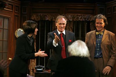 Kathleen McNenny, Keith Carradine and Lee Godart bring Ken Russell (director) to the  Photo