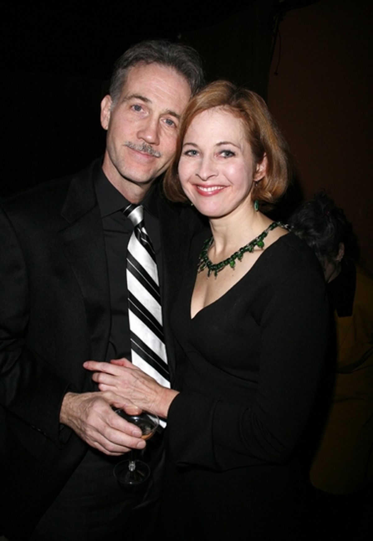 Boyd Gaines and Kathleen McNenny

 at 