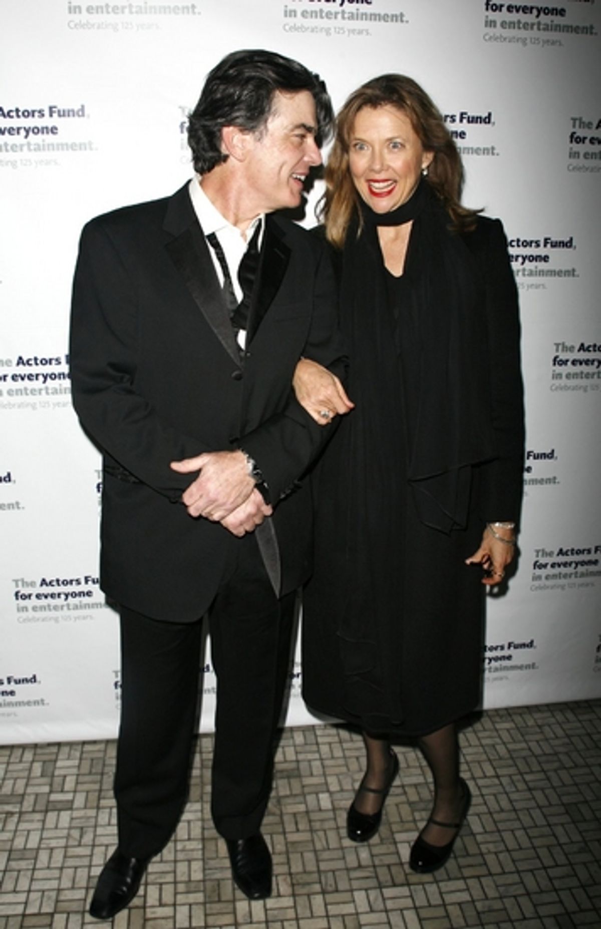Peter Gallagher and Annette Bening at ALL ABOUT EVE After Party