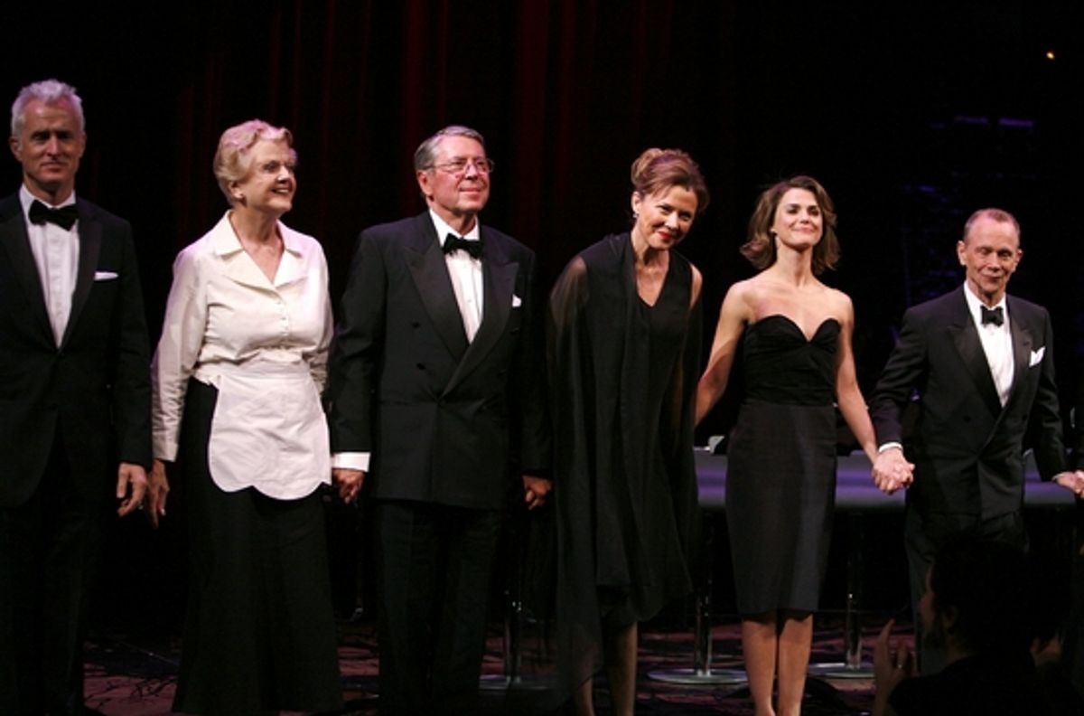 John Slattery, Angela Lansbury, Brian Bedford, Annette Bening, Keri Russell and Joel Grey at 