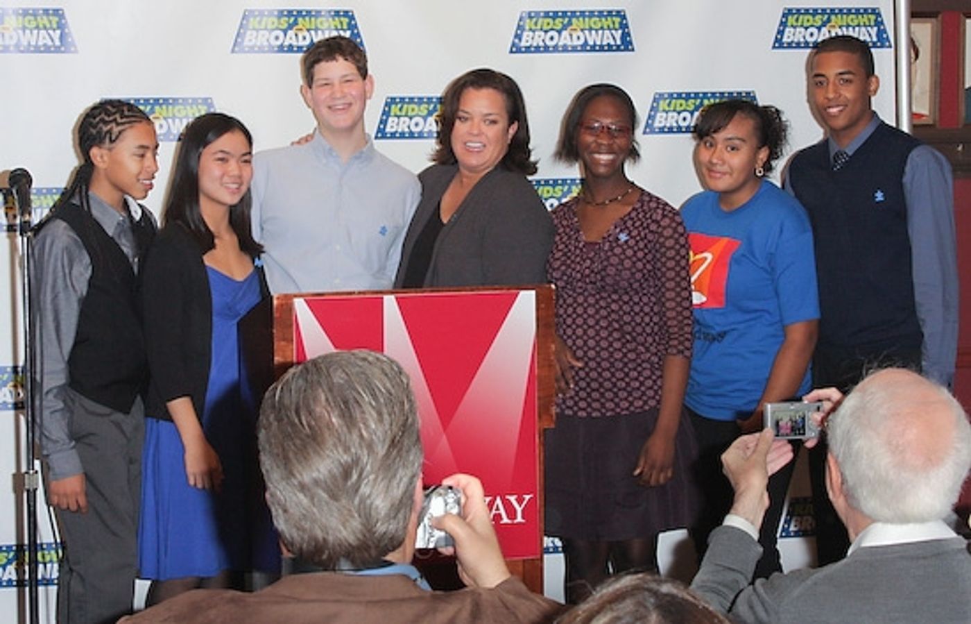 Photo Coverage: Rosie O'Donnell Announces KID'S NIGHT ON BROADWAY at Sardi's Photo Coverage: Rosie O'Donnell Announces KID'S NIGHT ON BROADWAY at Sardi's Image