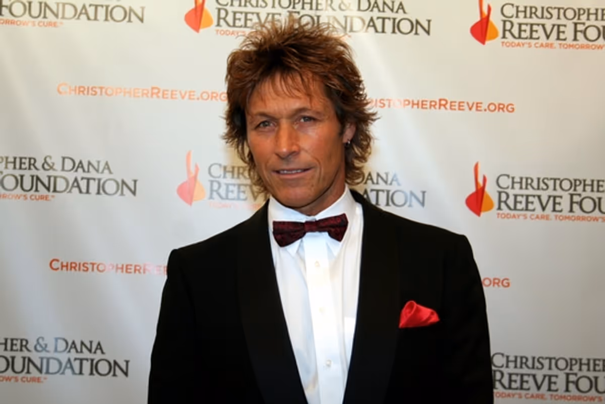 Ron Duguay at Christopher & Dana Reeve Foundation Gala