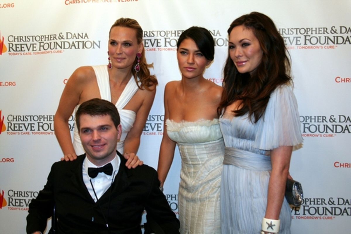 Molly Simms, Jessica Szohr, Lindsay Price and Francesco Clark at 