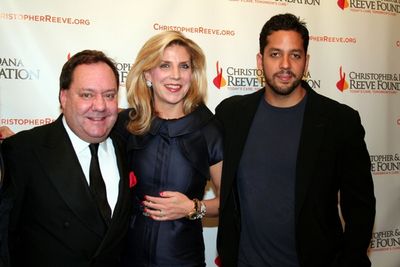 James L. Nederlander, Margo McNabb and David Blaine Photo