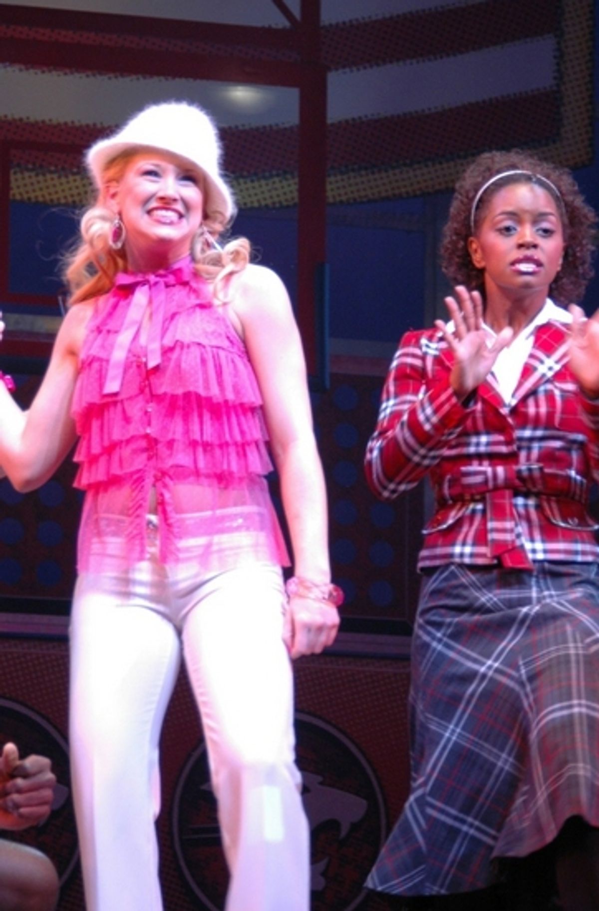 Bailey Hanks and Krystal Joy Brown at 