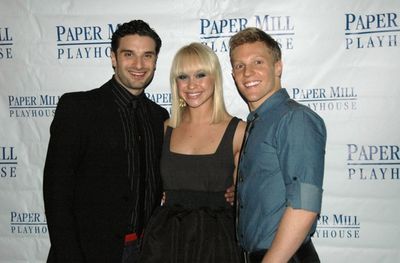 Matthew Rossoff, Becca Tobin and Zach Frank Photo