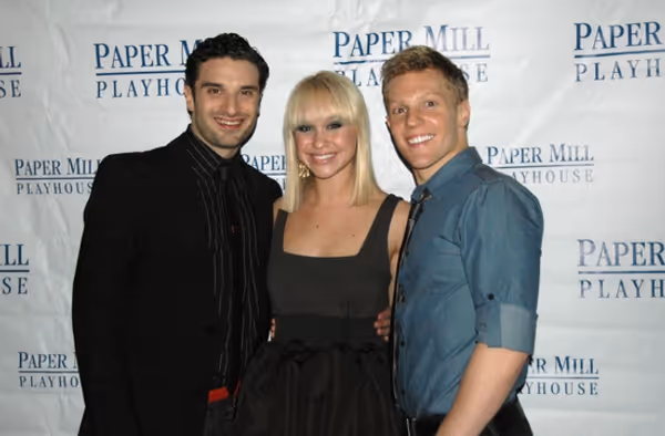 Matthew Rossoff, Becca Tobin and Zach Frank Photo