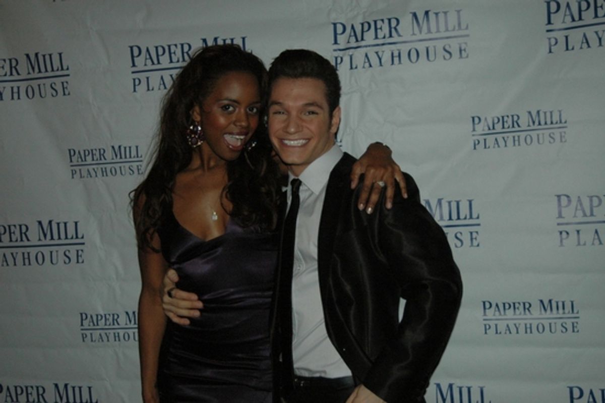 Krystal Joy Brown and Christopher Messina at 
